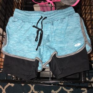 BLUE CHAMPION ATHLETIC SHORTS!